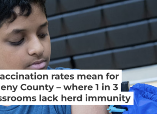 Unvaccinated individuals face 140 times higher risk of contracting measles. Sarah L. Voisin/The Washington Post via Getty Images